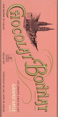 Bonnat, Grand Anse, 65% milk chocolate bar