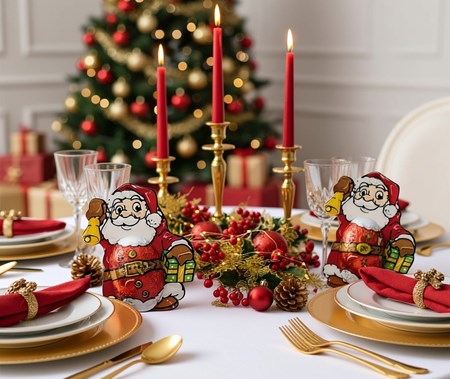 Father Christmas Chocolate Novelties Creative Idea