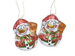 Milk Chocolate Snowmen Tree Decorations