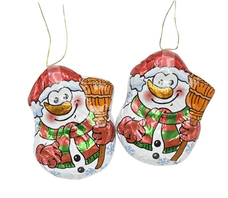 Milk Chocolate Snowmen Tree Decorations