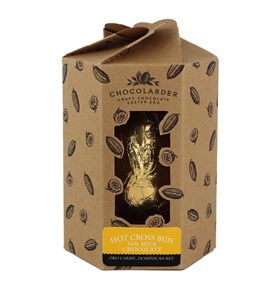 Click to view product details and reviews for Chocolarder Hot Cross Bun Milk Chocolate Easter Egg.