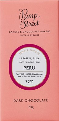 Pump Street, Peru, 72% Dark Chocolate Bar