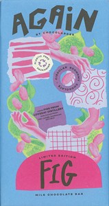 Click to view product details and reviews for Chocolarder Again Fig 50 Milk Chocolate Bar.