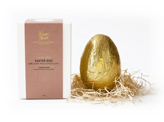 Pump Street, Cookie Chip, 60% Dark Milk Chocolate Easter Egg