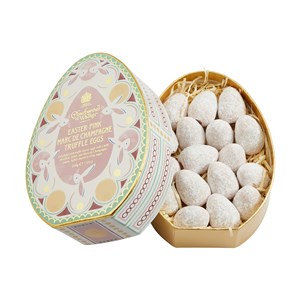 Click to view product details and reviews for Charbonnel Et Walker Pink Marc De Champagne Easter Egg Chocolate Truffles.