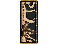 Zotter, Hand Scooped, Cognac & Coffee, 71% Dark Chocolate Bar