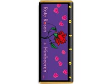 Zotter, Hand Scooped, Red Roses & Raspberries, 40% Milk Chocolate Bar