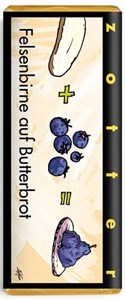 Zotter, Hand Scooped, Juneberry on Buttered Bread, 50% Milk Chocolate Bar