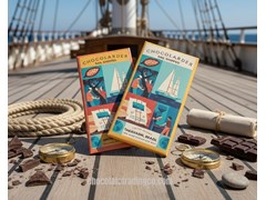Chocolarder, Sail Shipped Cocoa chocolate bars, lifestyle