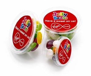 Branded Eco-Tub, Vegan Jelly Beans