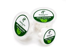 Branded promotional Eco-tub of Mint Imperials