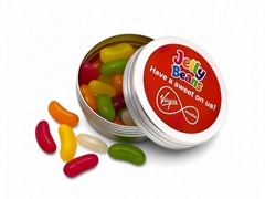 Branded Tin of Vegan Jelly Beans