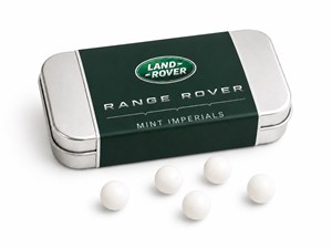 Branded Rectangle Tin, Mint Imperials