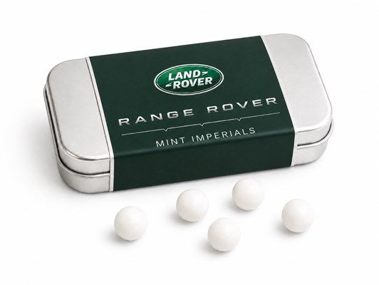 Branded Restangle Tin, Mint Imperials