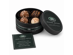Branded 4 Round Chocolate Box