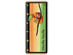 Zotter, Hand Scooped, Apricot Vanilla, 40% Milk Chocolate Bar