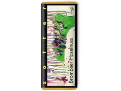 Zotter, Hand Scooped, Blackberry & Hazelnut, 50% Milk Chocolate Bar