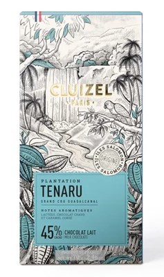 Cluizel, Tenaru, 45% milk chocolate bar