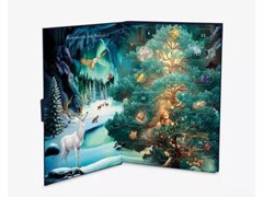 Cluizel, Kingdom of Solstice, Chocolate Advent Calendar 265g open