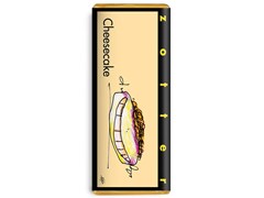 Zotter, Hand Scooped, Cheesecake, 50% Milk Chocolate Bar