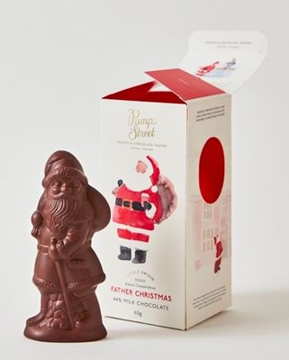 Pump Street, Single Origin, Togo Swiss 44% Milk Chocolate Father Christmas