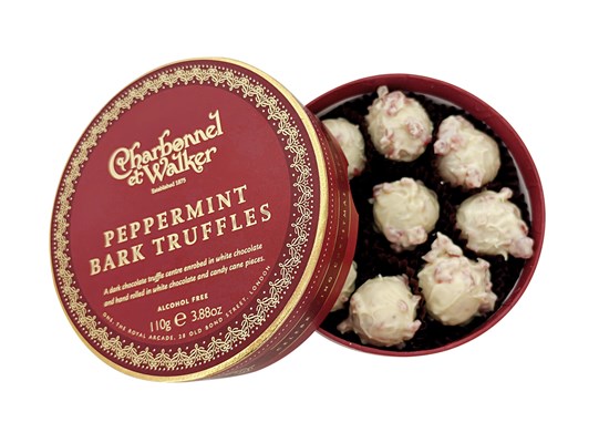 Charbonnel et Walker, Peppermint bark chocolate truffles