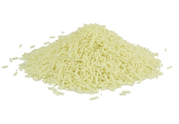 White chocolate vermicelli