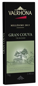 Gran Couva, single estate, 64% dark chocolate bar