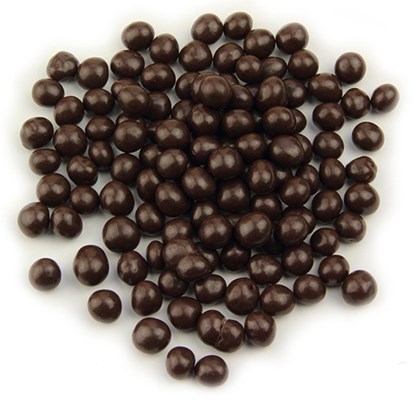Dark chocolate pearls Chocolate Trading Co