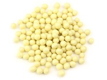 White chocolate pearls