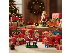 Milk Chocolate Foiled Christmas Nutcracker Soldiers Creative