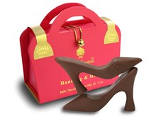 Chocolate Handbag & Heels