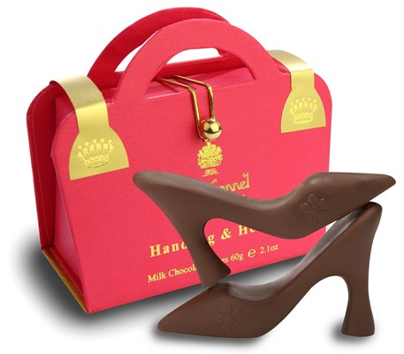 Chocolate Handbag & Heels