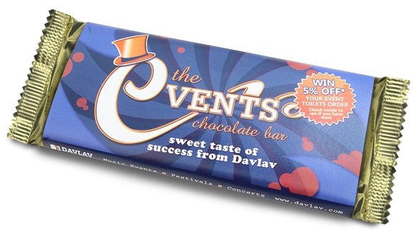 Branded Chocolate Bar 80g