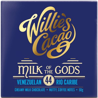 Willie’s Cacao Milk of the Gods Milk Chocolate Bar 50g