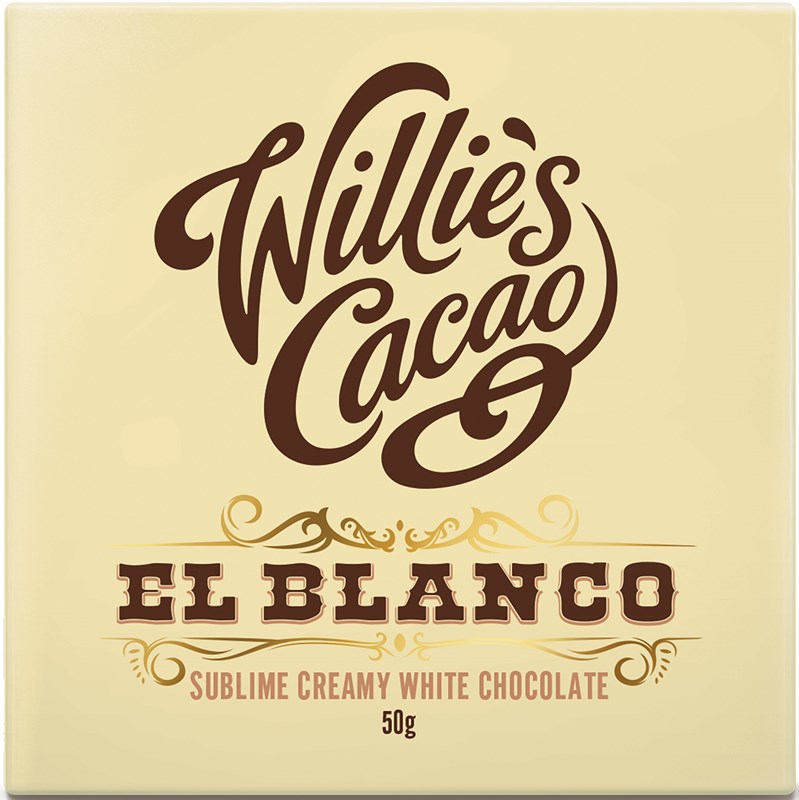 Willies chocolate El Blanco white chocolate bar