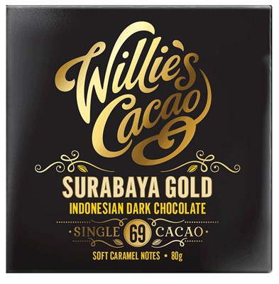 Willie's Indonesian 69 Javan dark chocolate bar