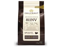 Callebaut 53% dark chocolate couverture chips