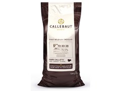 Callebaut, 70% dark chocolate chips (callets) 10kg