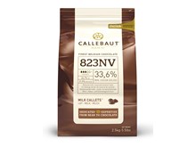 Callebaut, milk chocolate couverture chips 2.5kg