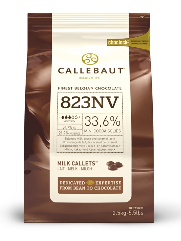 Callebaut Milk Chocolate Chips 100% Pure Butter (+-55pcs) | Shopee Malaysia