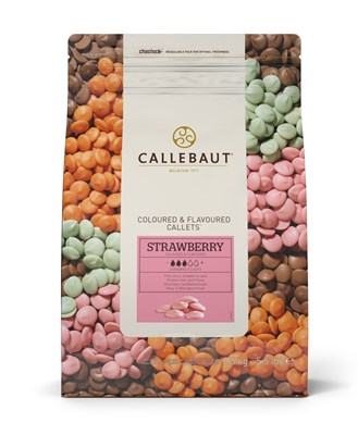 Callebaut strawberry chocolate chips