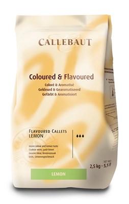 Callebaut, lemon flavoured chocolate chips