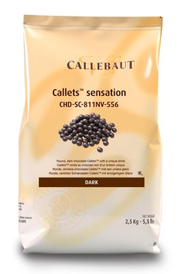 Callebaut dark chocolate pearls