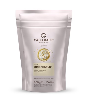 Callebaut white chocolate pearls (Crispearls) 800g