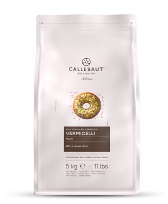 Callebaut milk chocolate vermicelli 5kg