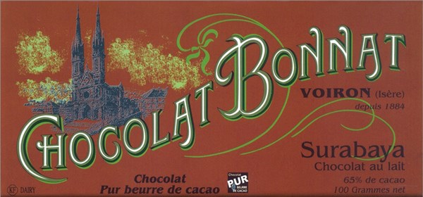 Bonnat, Surabaya, 65% milk chocolate bar