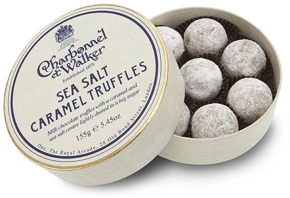 Sea Salt Caramel chocolate truffles