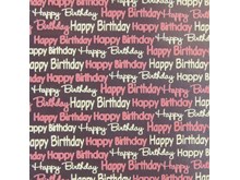 Happy Birthday chocolate transfer sheets