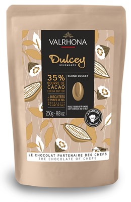 Valrhona Dulcey, blond chocolate chips